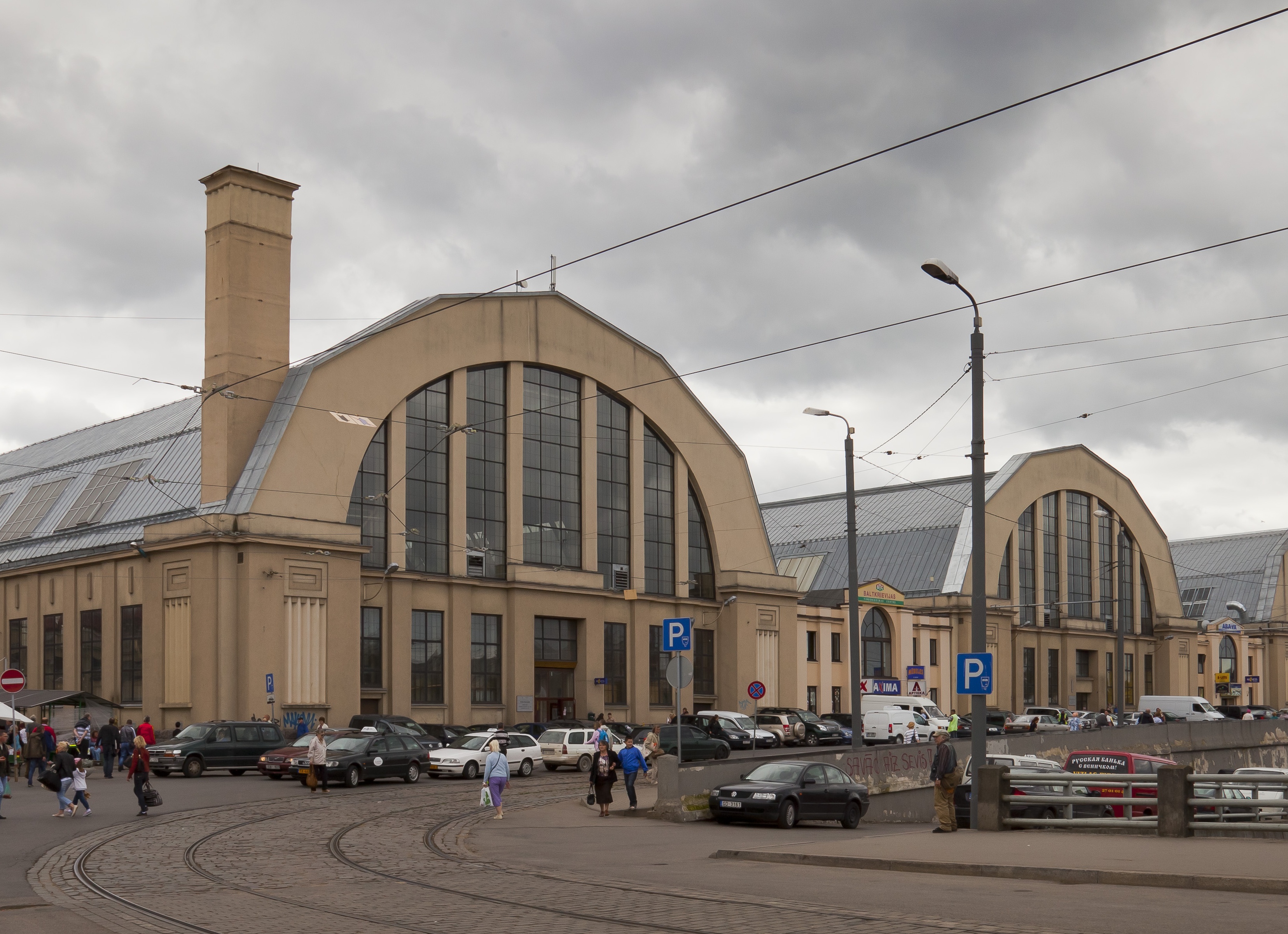 Центральный рынок Риги